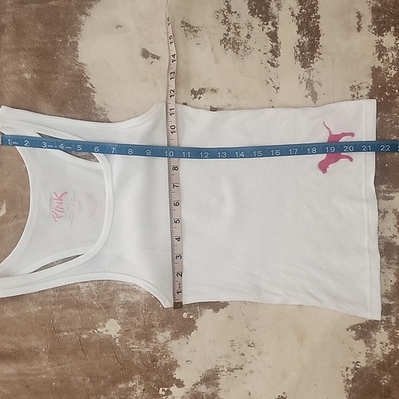 Y2K VS Pink Logo Racerback Tank. Size: S - Picture 4 of 7